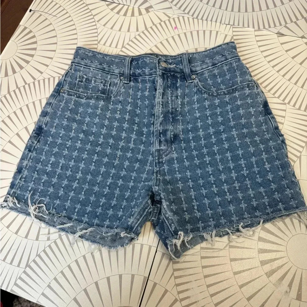 PAC Sun Women’s  90’s Girlfriend Jean Shorts Size 27‎